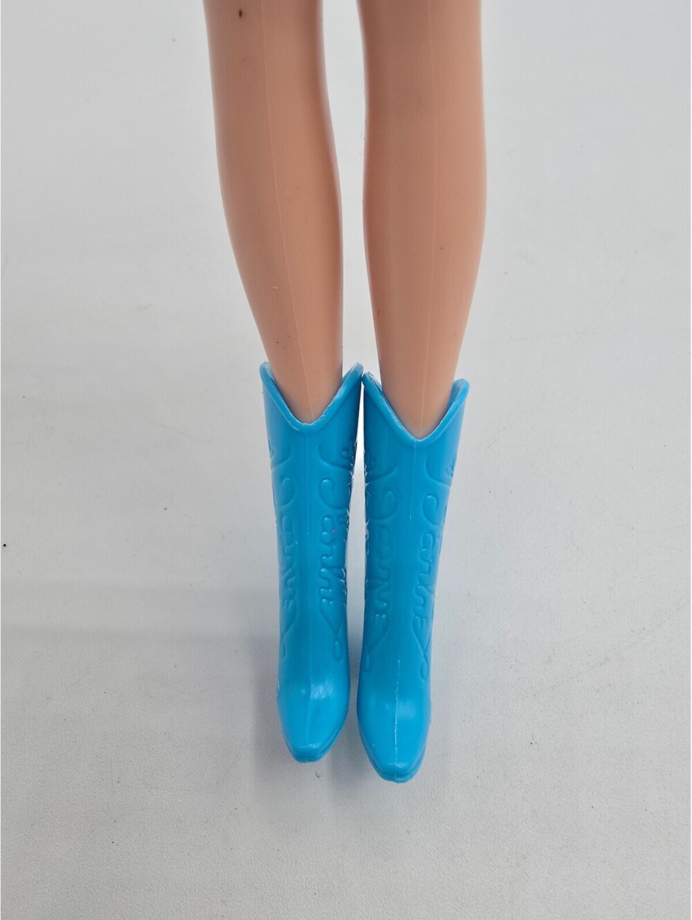 Barbie blue western cowboy boots